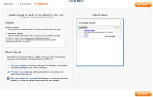 NewsGator Widgets screenshot 1