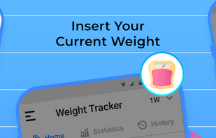 Quick Apps Weight Tracker screenshot 1