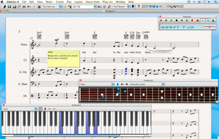 Avid Sibelius screenshot 3
