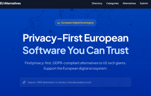 EU Alternatives screenshot 2