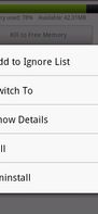 Context menu