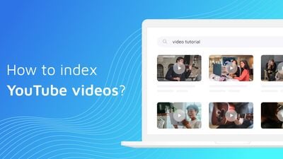 Index youtube videos for a more interactive search