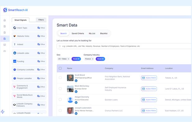 SmartReach AI screenshot 1