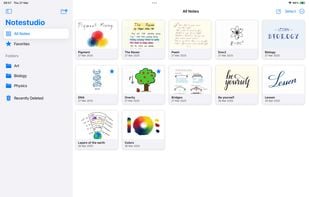 Notestudio screenshot 1