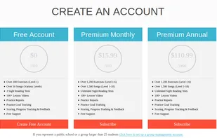 Piano Marvel screenshot 2