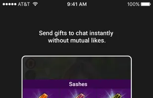 Send gifts instantly without mutual likes