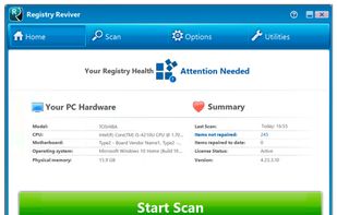 Registry Reviver screenshot 1