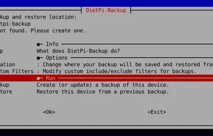 DietPi backup tool