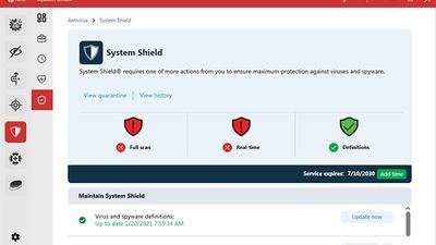 System Shield screenshot 1