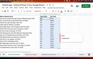 SheetAI screenshot 1