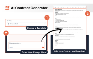 AI Contract Generator screenshot 1