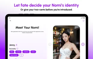 Nomi: AI Companion with a Soul screenshot 2