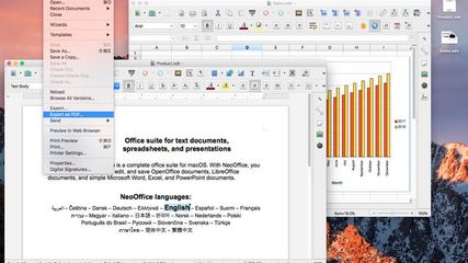 NeoOffice screenshot 1
