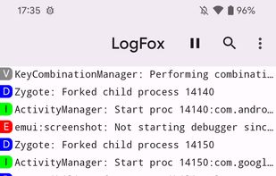 LogFox screenshot 1