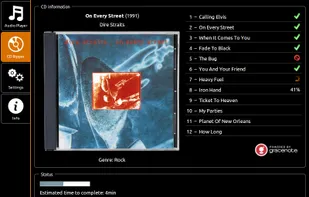 Daphile screenshot 1