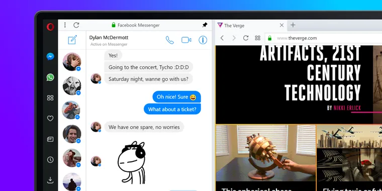 Opera is Reborn in a big update image