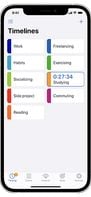 Timelines Time Tracking screenshot 1