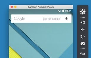 Xamarin Android Player screenshot 2