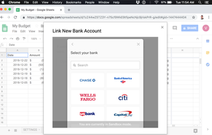 BudgetSheet screenshot 1