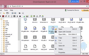 Droid Explorer screenshot 1