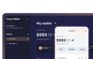 Proton Wallet screenshot 1
