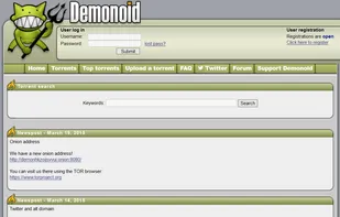 Demonoid screenshot 1