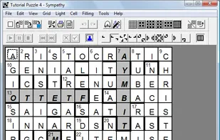 Sympathy Crossword Construction screenshot 3