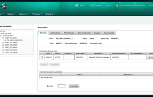 Meveo Admin Web interface