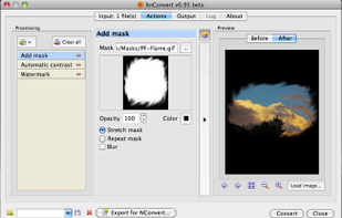 XnConvert screenshot 1
