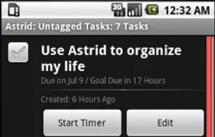 Home page of Astrid