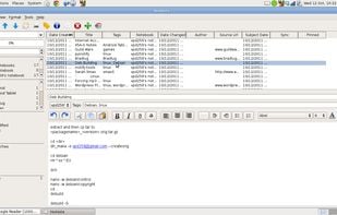 NixNote screenshot 1