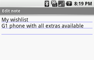 OI Notepad screenshot 1