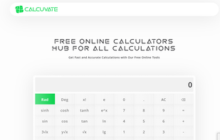 Calcuvate screenshot 1