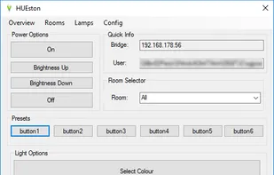 HUEston screenshot 1