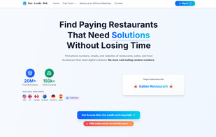 Geo Leads Web screenshot 1