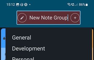 StyncyNotes screenshot 1