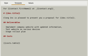 Templates are stored as plaintext