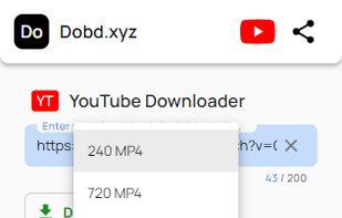 Dobd supported type list for a media