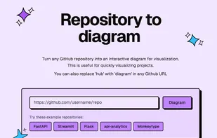 GitDiagram screenshot 1