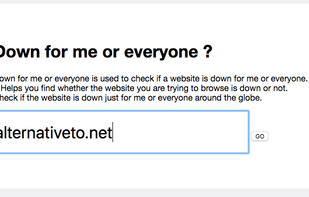 Check whether a website is down for me or everyone ? The best tool available to check website status. Check if a website is down.
downformeoreveryone.com is a fast and efficient tool to check if a website is down or not. The site also displays The HTTP status code which is very helpful for the developers. Down for me or everyone is designed very lightly so that is performs much faster.