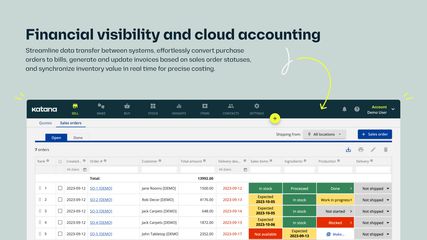 Katana Cloud Inventory screenshot 6