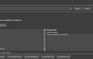 Rclone GUI screenshot 1