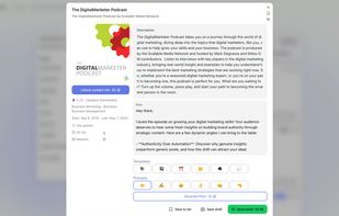 100% unique custom pitches generated using your profile - (one click and you're done)