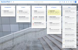 KanbanMail screenshot 1