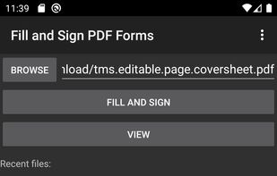 Fill and Sign PDF Forms screenshot 1