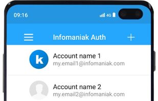 Infomaniak Auth screenshot 3