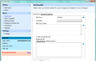 Enter your account details: registration email and password. In the case, you do not have an account, please register it