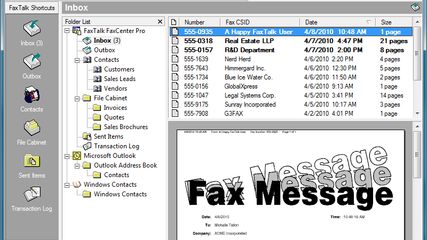 FaxTalk FaxCenter Pro screenshot 1