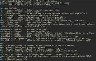 SSR: Simple Search &amp; Replace screenshot 1