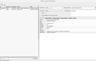 Bibfilex screenshot 1